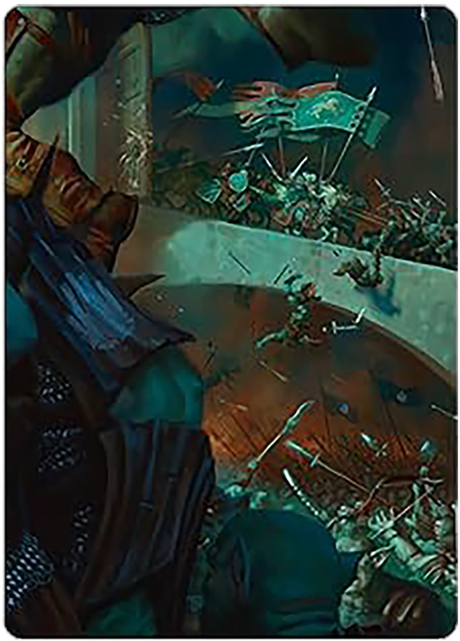 Rohirrim Chargers Art Card [The Lord of the Rings: Tales of Middle-earth Art Series] | Good Games Cannington