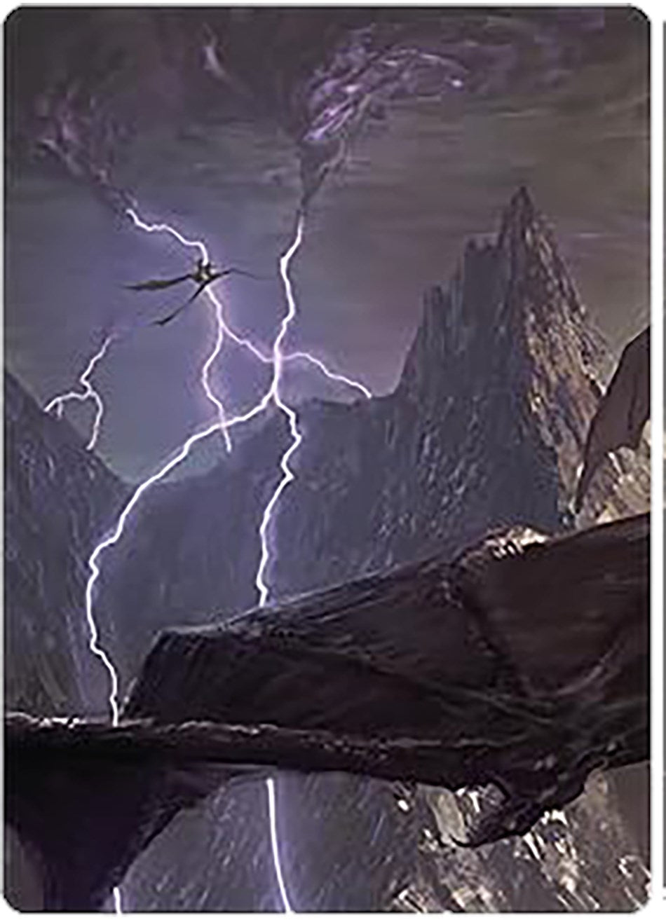 Call Forth the Tempest Art Card [The Lord of the Rings: Tales of Middle-earth Art Series] | Good Games Cannington