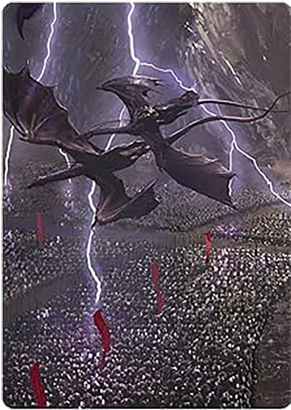 Mordor on the March Art Card [The Lord of the Rings: Tales of Middle-earth Art Series] | Good Games Cannington