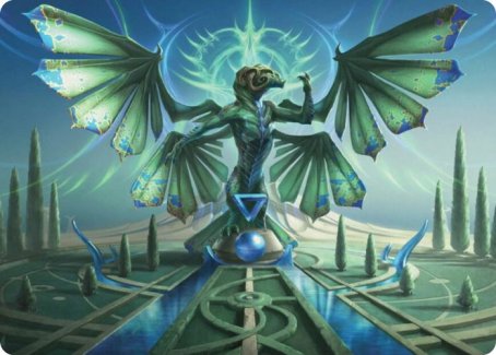 Tanazir Quandrix Art Card [Strixhaven: School of Mages Art Series] | Good Games Cannington