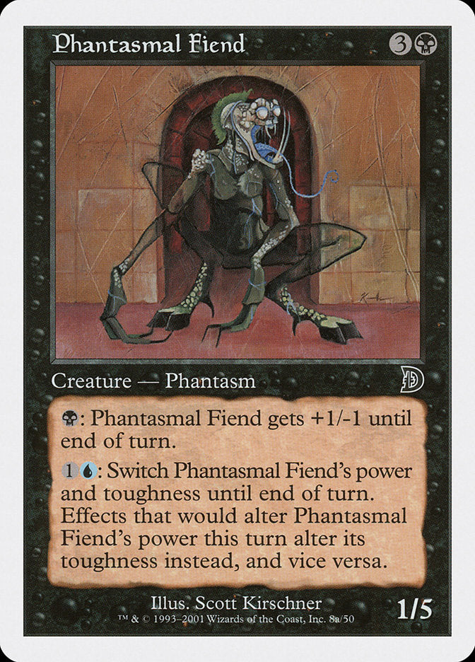 Phantasmal Fiend (Standing) [Deckmasters] | Good Games Cannington
