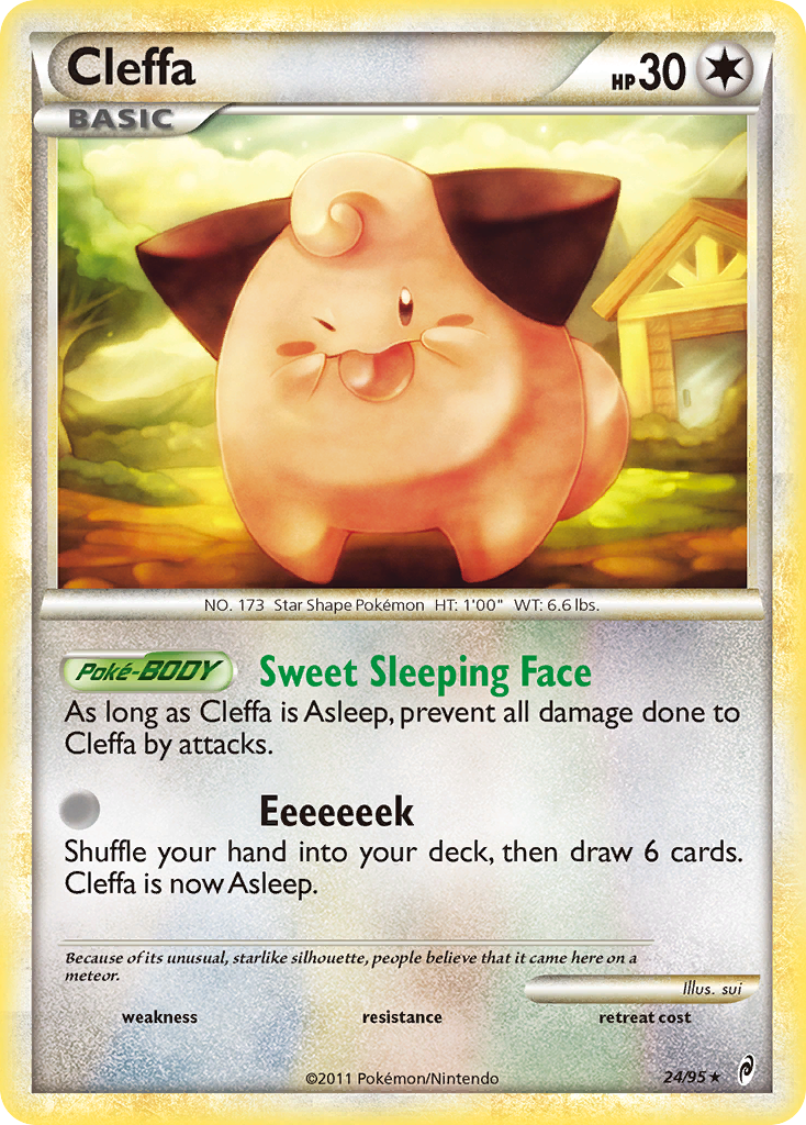 Cleffa (24/95) [HeartGold & SoulSilver: Call of Legends] | Good Games Cannington