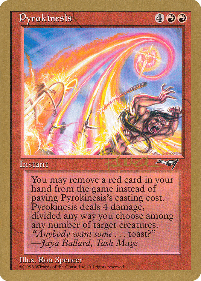 Pyrokinesis (Paul McCabe) [World Championship Decks 1997] | Good Games Cannington