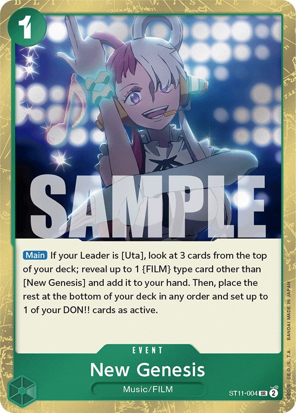 New Genesis [Starter Deck: Uta] | Good Games Cannington