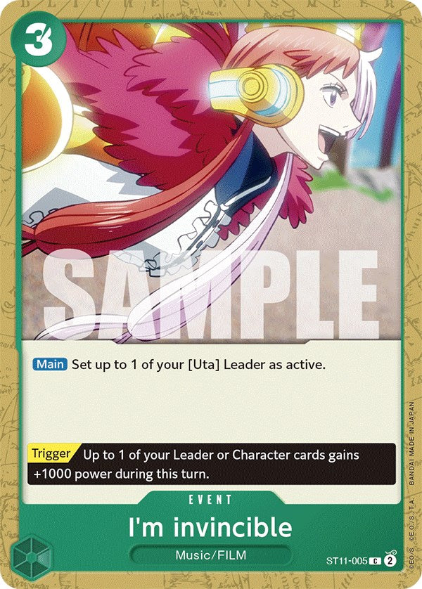 I'm invincible [Starter Deck: Uta] | Good Games Cannington