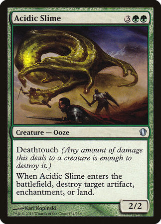 Acidic Slime [Commander 2013] | Good Games Cannington