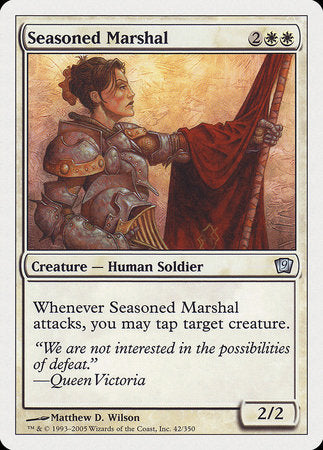 Seasoned Marshal [Ninth Edition] | Good Games Cannington