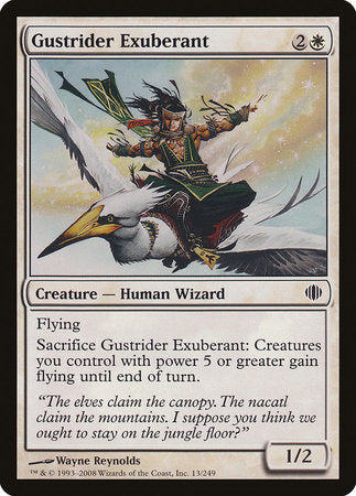 Gustrider Exuberant [Shards of Alara] | Good Games Cannington