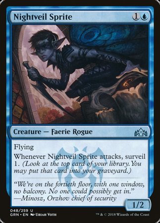 Nightveil Sprite [Guilds of Ravnica] | Good Games Cannington