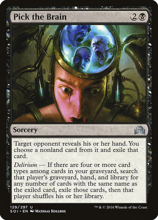 Pick the Brain [Shadows over Innistrad] | Good Games Cannington