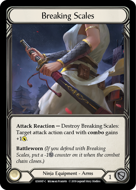 Breaking Scales [KSU007-C] 1st Edition Normal | Good Games Cannington
