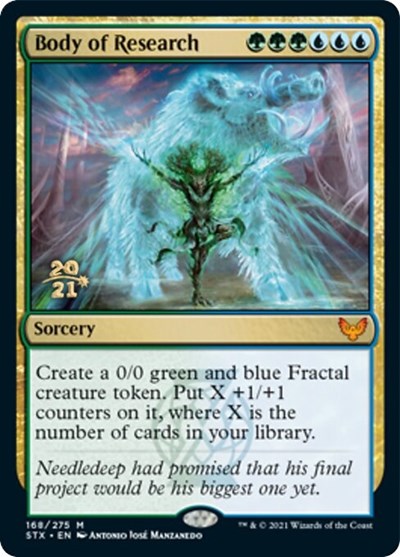 Body of Research [Strixhaven: School of Mages Prerelease Promos] | Good Games Cannington