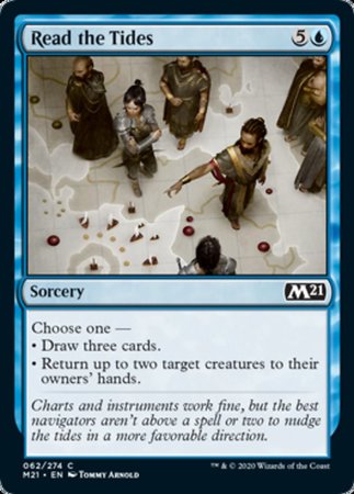 Read the Tides [Core Set 2021] | Good Games Cannington