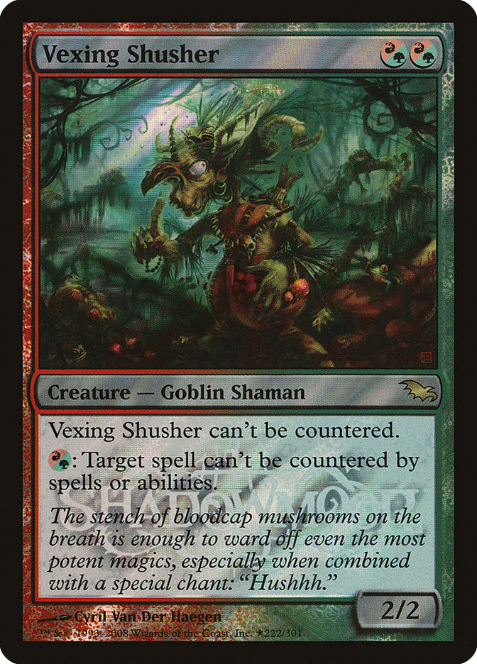 Vexing Shusher (Launch) [Shadowmoor Promos] | Good Games Cannington