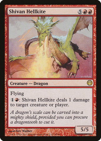 Shivan Hellkite [Duel Decks: Knights vs. Dragons] | Good Games Cannington