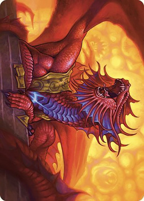 Niv-Mizzet, Guildpact Art Card (44/49) [Murders at Karlov Manor Art Series] | Good Games Cannington