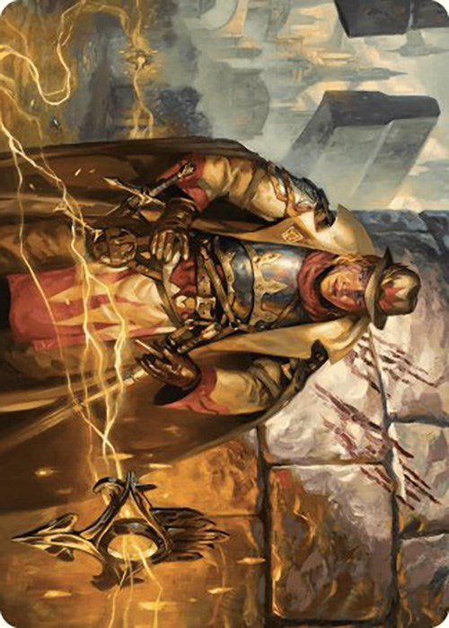 Tenth District Hero Art Card [Murders at Karlov Manor Art Series] | Good Games Cannington