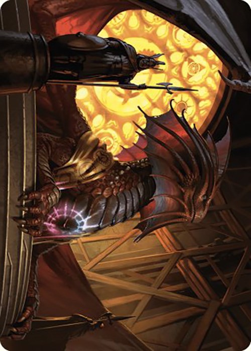 Niv-Mizzet, Guildpact Art Card (21/49) [Murders at Karlov Manor Art Series] | Good Games Cannington