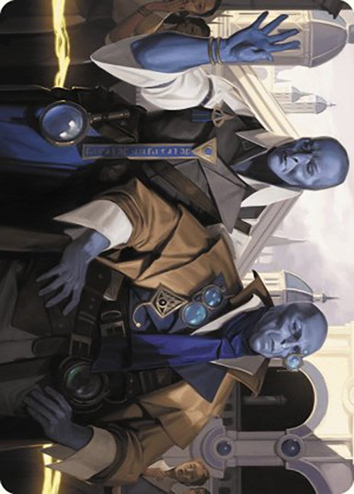 Hotshot Investigators Art Card [Murders at Karlov Manor Art Series] | Good Games Cannington