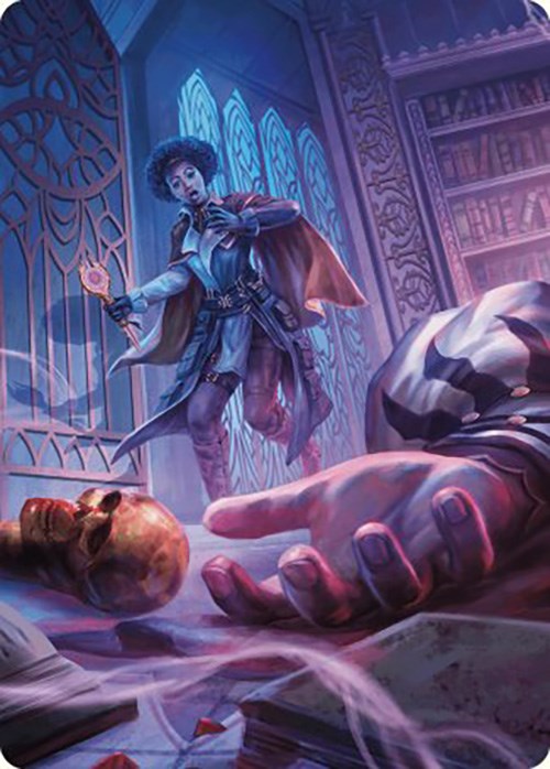 Deadly Complication Art Card [Murders at Karlov Manor Art Series] | Good Games Cannington