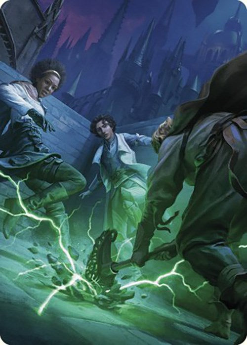 Fanatical Strength Art Card [Murders at Karlov Manor Art Series] | Good Games Cannington