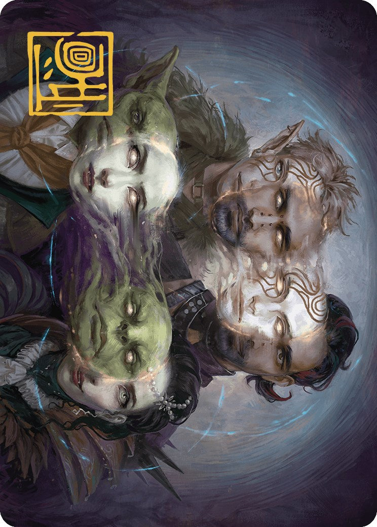 Illicit Masquerade Art Card (Gold-Stamped Signature) [Murders at Karlov Manor Art Series] | Good Games Cannington