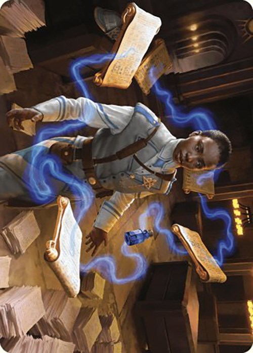 Case File Auditor Art Card [Murders at Karlov Manor Art Series] | Good Games Cannington