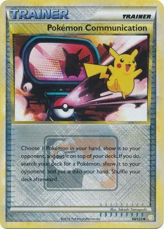 Pokemon Communication (98/123) (League Promo) [HeartGold & SoulSilver: Base Set] | Good Games Cannington