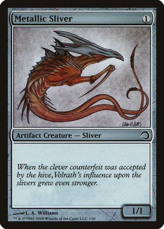 Metallic Sliver [Premium Deck Series: Slivers] | Good Games Cannington