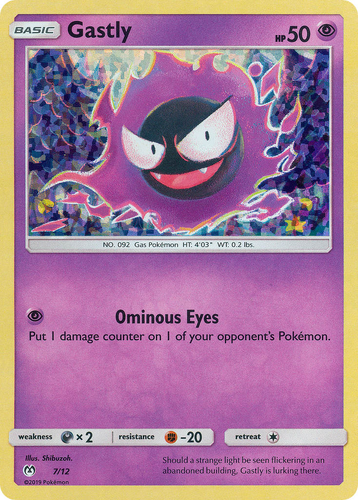 Gastly (7/12) [McDonald's Promos: 2019 Collection] | Good Games Cannington
