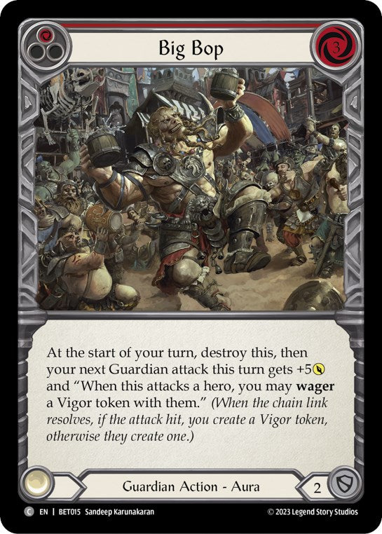 Big Bop (Red) [BET015] (Heavy Hitters Betsy Blitz Deck) | Good Games Cannington