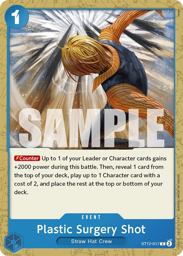 Plastic Surgery Shot [Starter Deck: Zoro and Sanji] | Good Games Cannington