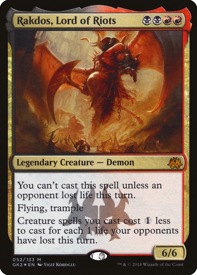 Rakdos, Lord of Riots [Ravnica Allegiance Guild Kit] | Good Games Cannington