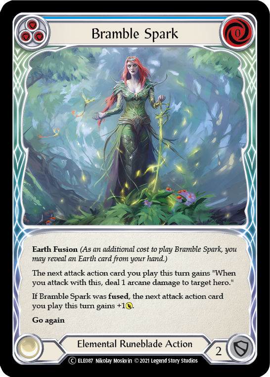 Bramble Spark (Blue) [U-ELE087] Unlimited Normal | Good Games Cannington