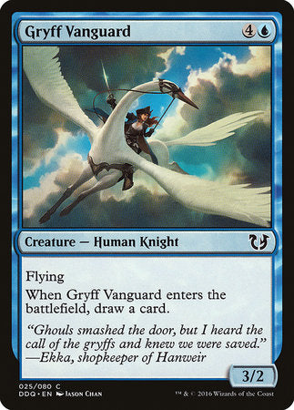 Gryff Vanguard [Duel Decks: Blessed vs. Cursed] | Good Games Cannington