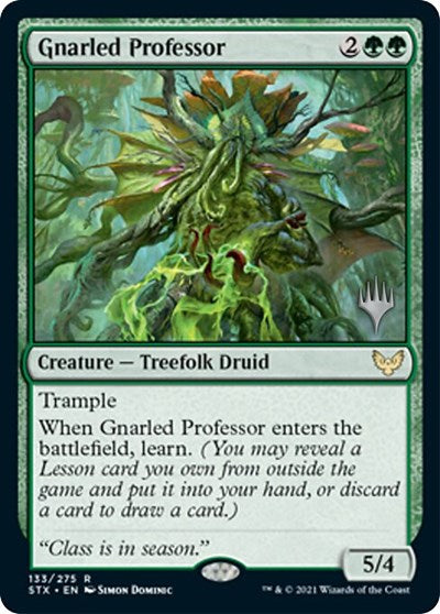 Gnarled Professor (Promo Pack) [Strixhaven: School of Mages Promos] | Good Games Cannington