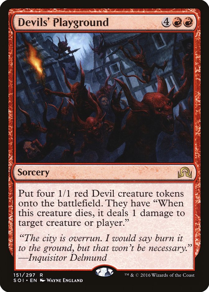 Devils' Playground [Shadows over Innistrad] | Good Games Cannington