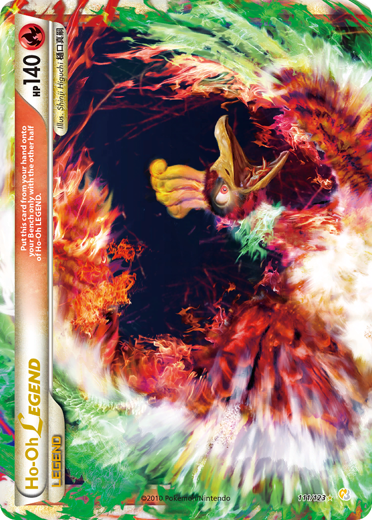 Ho-Oh LEGEND (111/123) [HeartGold & SoulSilver: Base Set] | Good Games Cannington