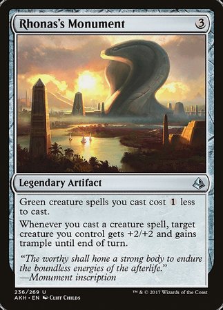 Rhonas's Monument [Amonkhet] | Good Games Cannington