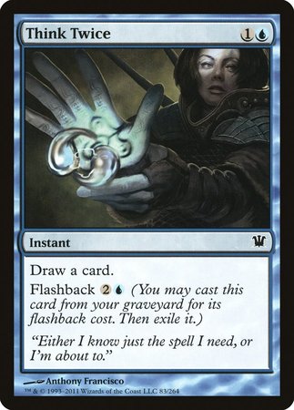 Think Twice [Innistrad] | Good Games Cannington
