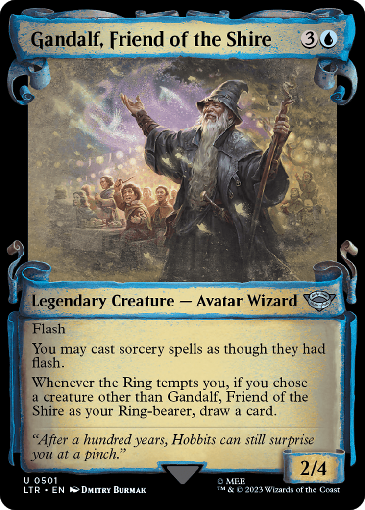Gandalf, Friend of the Shire [The Lord of the Rings: Tales of Middle-Earth Showcase Scrolls] | Good Games Cannington