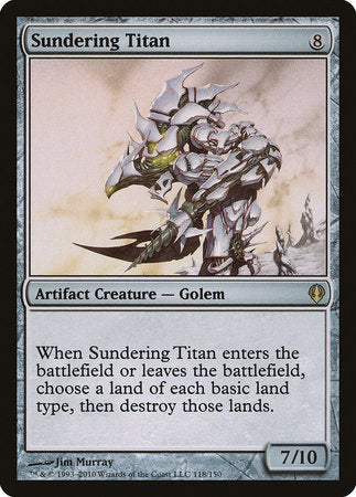 Sundering Titan [Archenemy] | Good Games Cannington