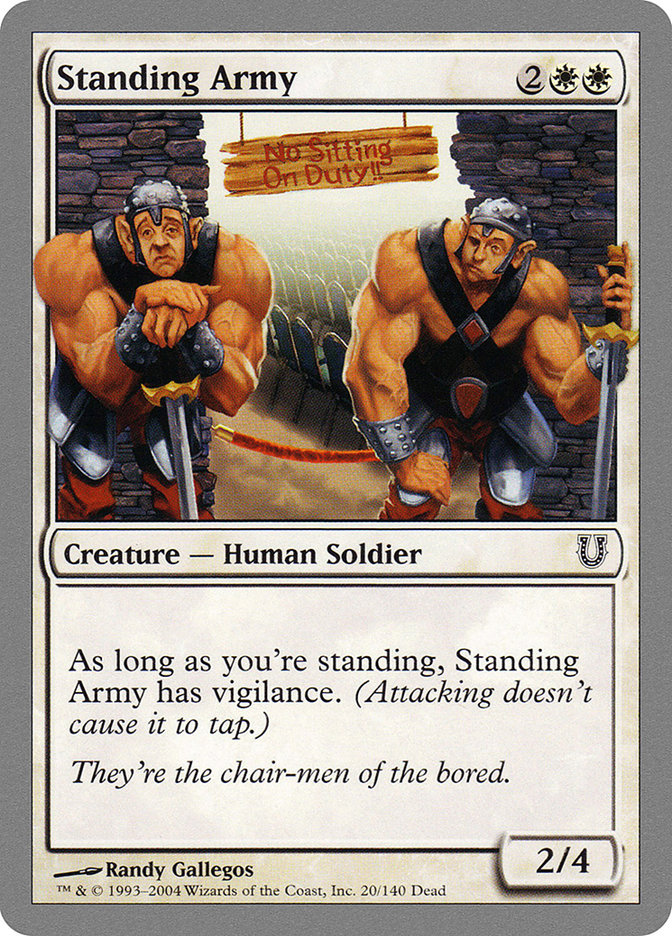 Standing Army [Unhinged] | Good Games Cannington