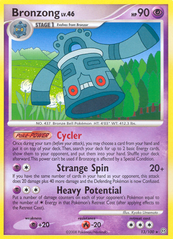 Bronzong (13/100) [Diamond & Pearl: Stormfront] | Good Games Cannington
