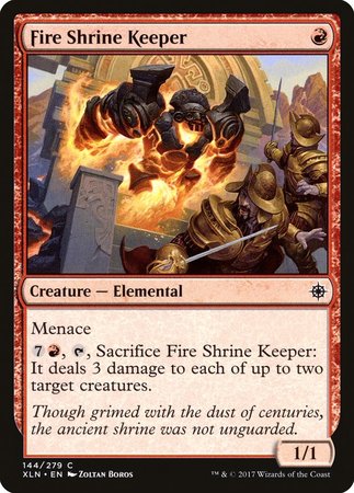 Fire Shrine Keeper [Ixalan] | Good Games Cannington