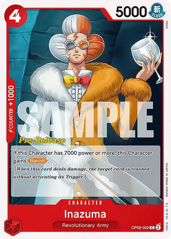 Inazuma [Wings of the Captain Pre-Release Cards] | Good Games Cannington