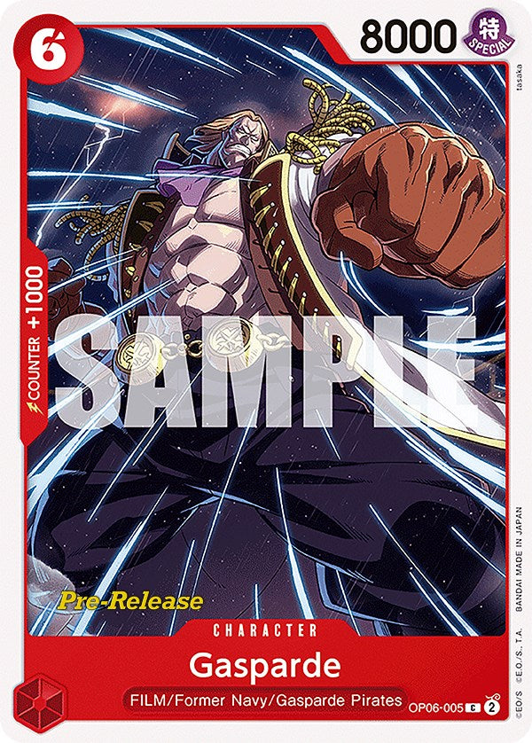 Gasparde [Wings of the Captain Pre-Release Cards] | Good Games Cannington