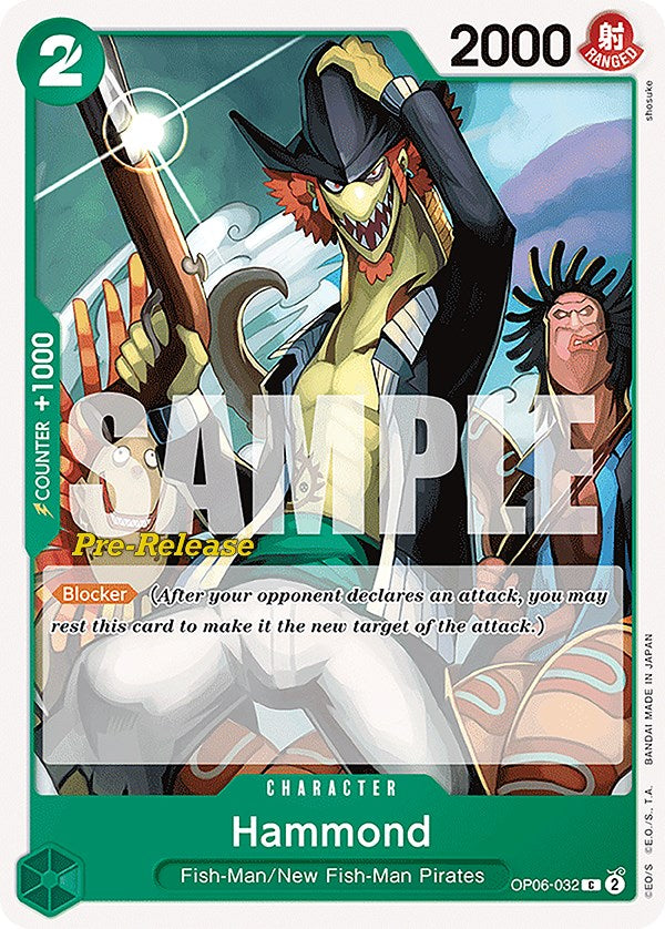 Hammond [Wings of the Captain Pre-Release Cards] | Good Games Cannington
