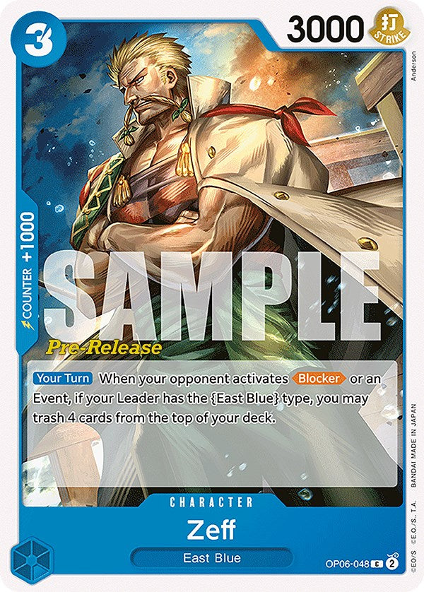 Zeff [Wings of the Captain Pre-Release Cards] | Good Games Cannington