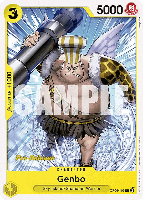 Genbo [Wings of the Captain Pre-Release Cards] | Good Games Cannington